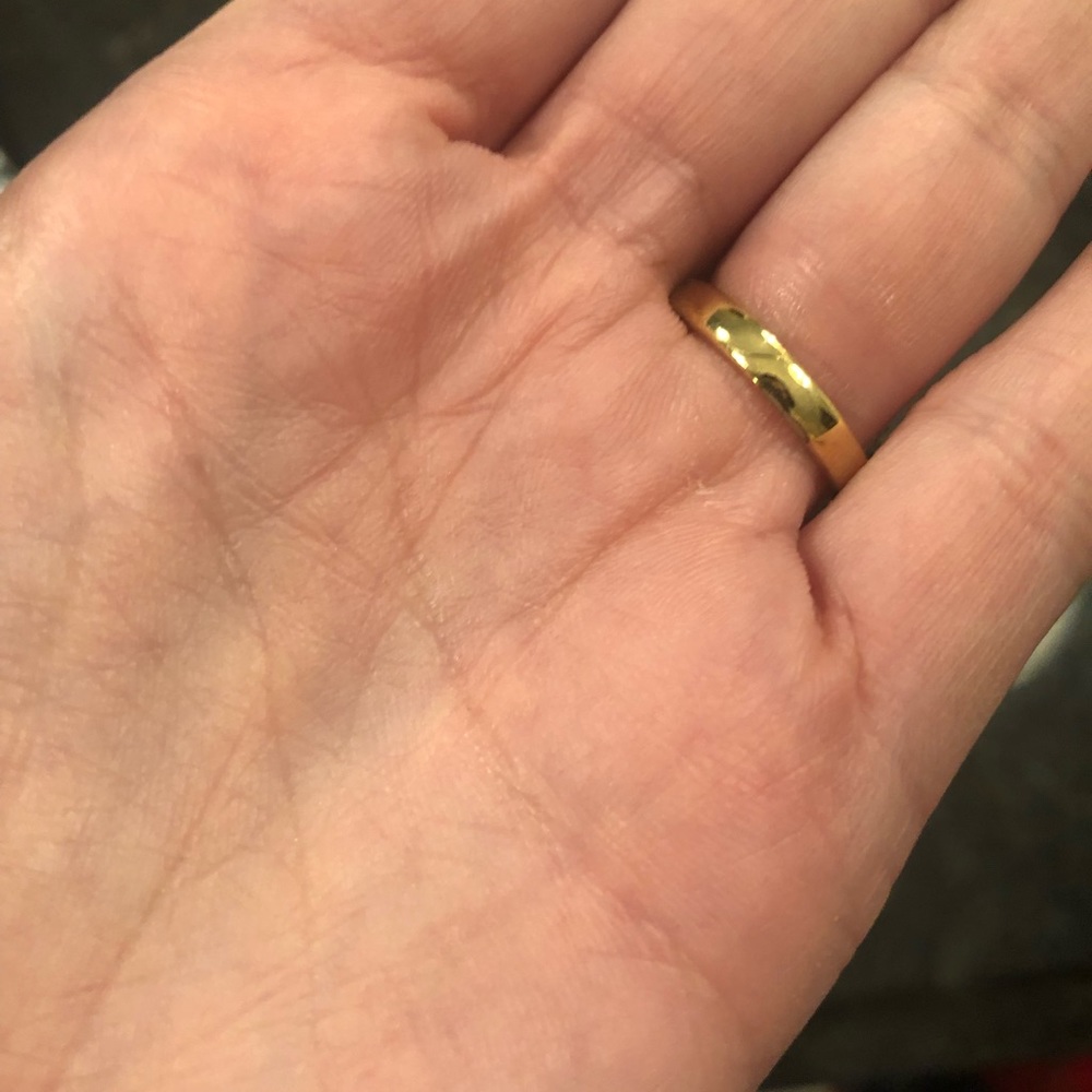 Statement Ring. Faux Ruby And Diamond - image 7